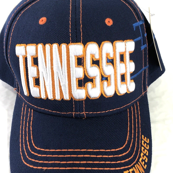 Tennessee Embroidered Navy Adjustable Cap Hat Republic HR State Outline NEW - Picture 6 of 13